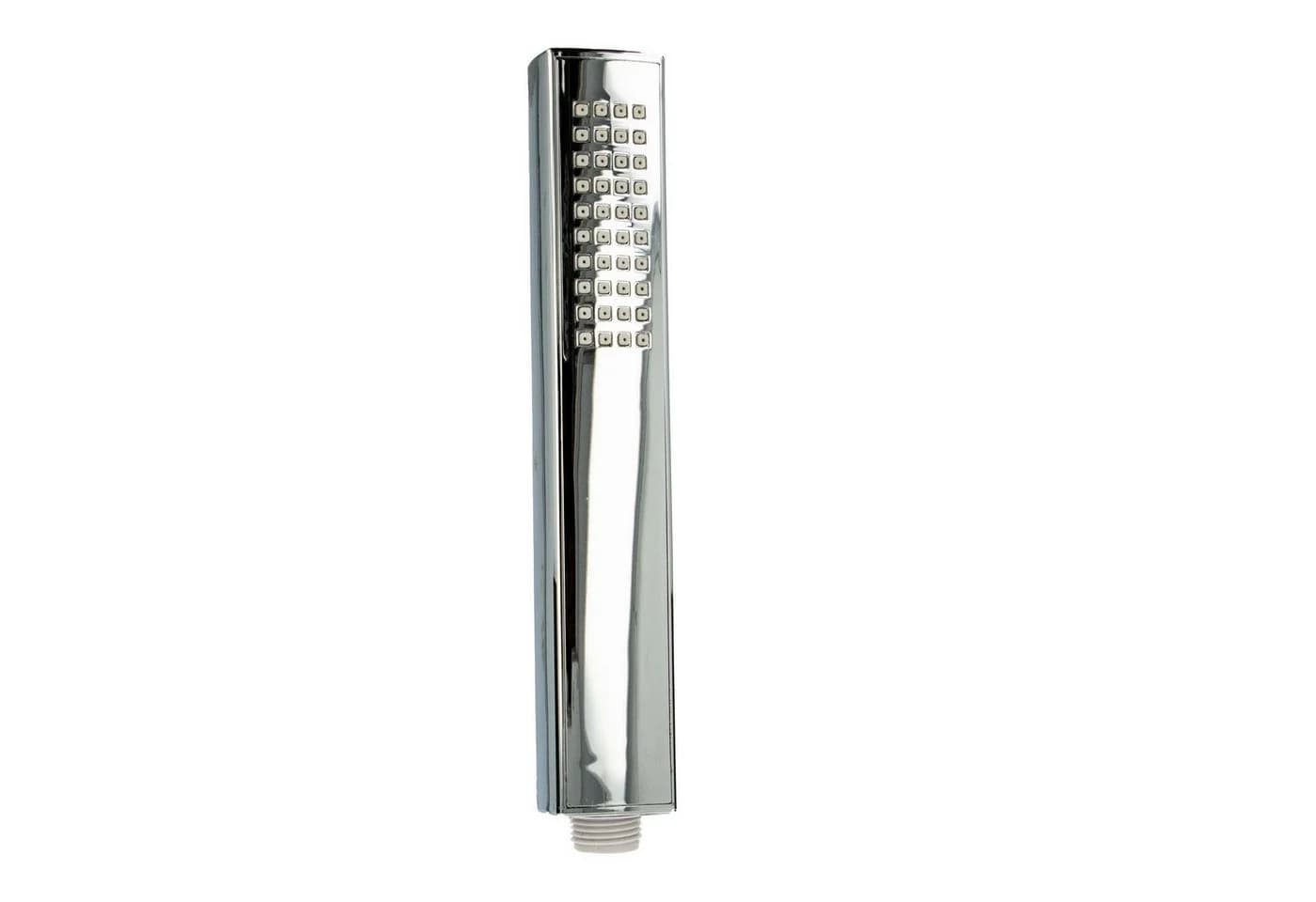 tecuro Duschbrause DESIGN Stabhandbrause ew-036 Antikalkdüsen 1-strahlig silber - Bild 2