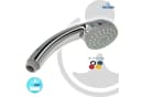 tecuro Handbrause ew-easy Brauseregen Silber Antikalkdüsen Bild 1