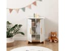 ELLA & PIET® Puppenschrank DRESSY Weiß-Schlamm Holz Bild 1