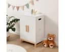 ELLA & PIET® Puppenschrank DRESSY Weiß-Schlamm Holz Bild 4