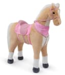 ELLA & PIET® Stehpferd Stella XXL Beige-Rosa mit Zubehör Bild 2