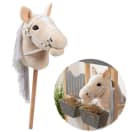 ELLA & PIET® Steckenpferd Hobby Horse TOFFEE Beige mit Tasche Bild 2