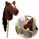 ELLA & PIET® Steckenpferd Hobby Horse TORNADO Braun mit Tasche Bild 2