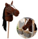 ELLA & PIET® Steckenpferd Großes Hobby Horse DONNA mit Tasche Braun Bild 2