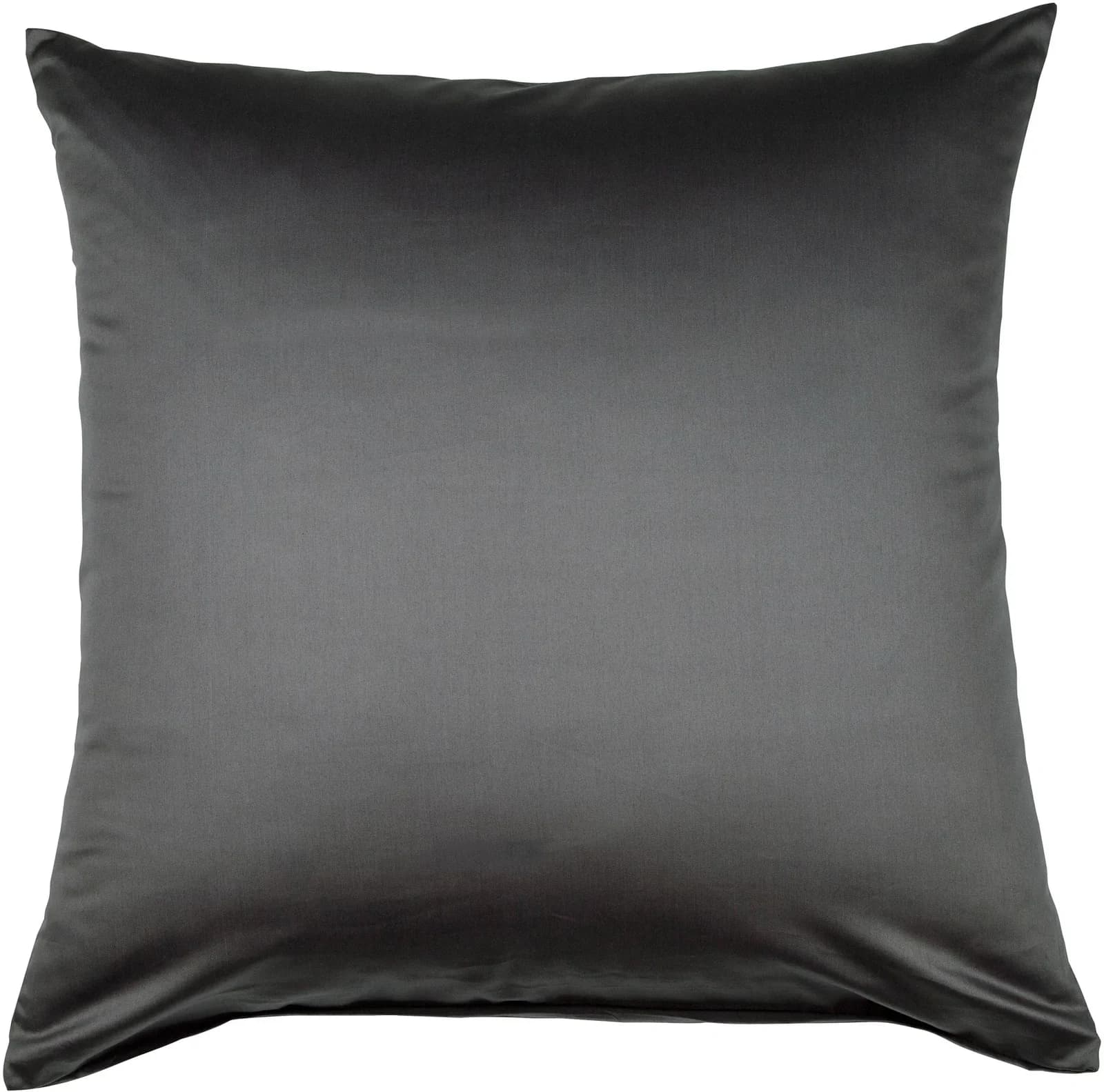 Kissenbezug JANINE Mako Satin Grau 80x80cm Baumwolle - Bild 5