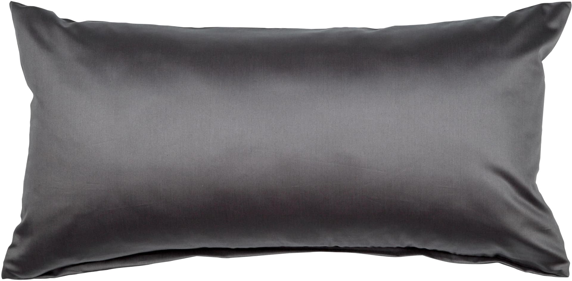 Kissenbezug JANINE Mako Satin Grau Titan 40x80cm - Bild 5