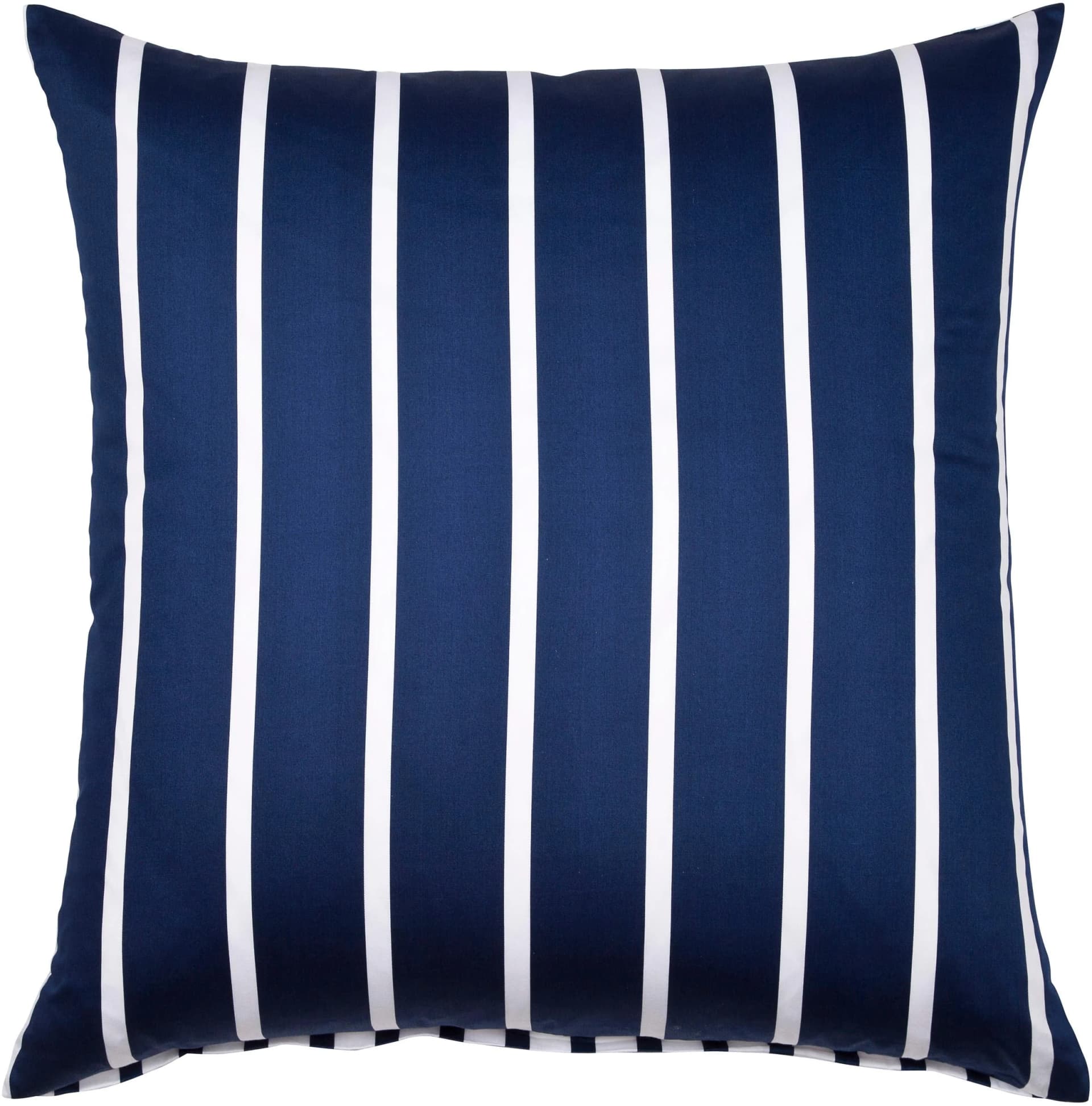 Kissenbezug JANINE modernclassic nachtschattenblau Mako-Satin 100% Baumwolle