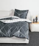 Wendebettwäsche Janine "87054" Grau Mako-Satin Bild 2