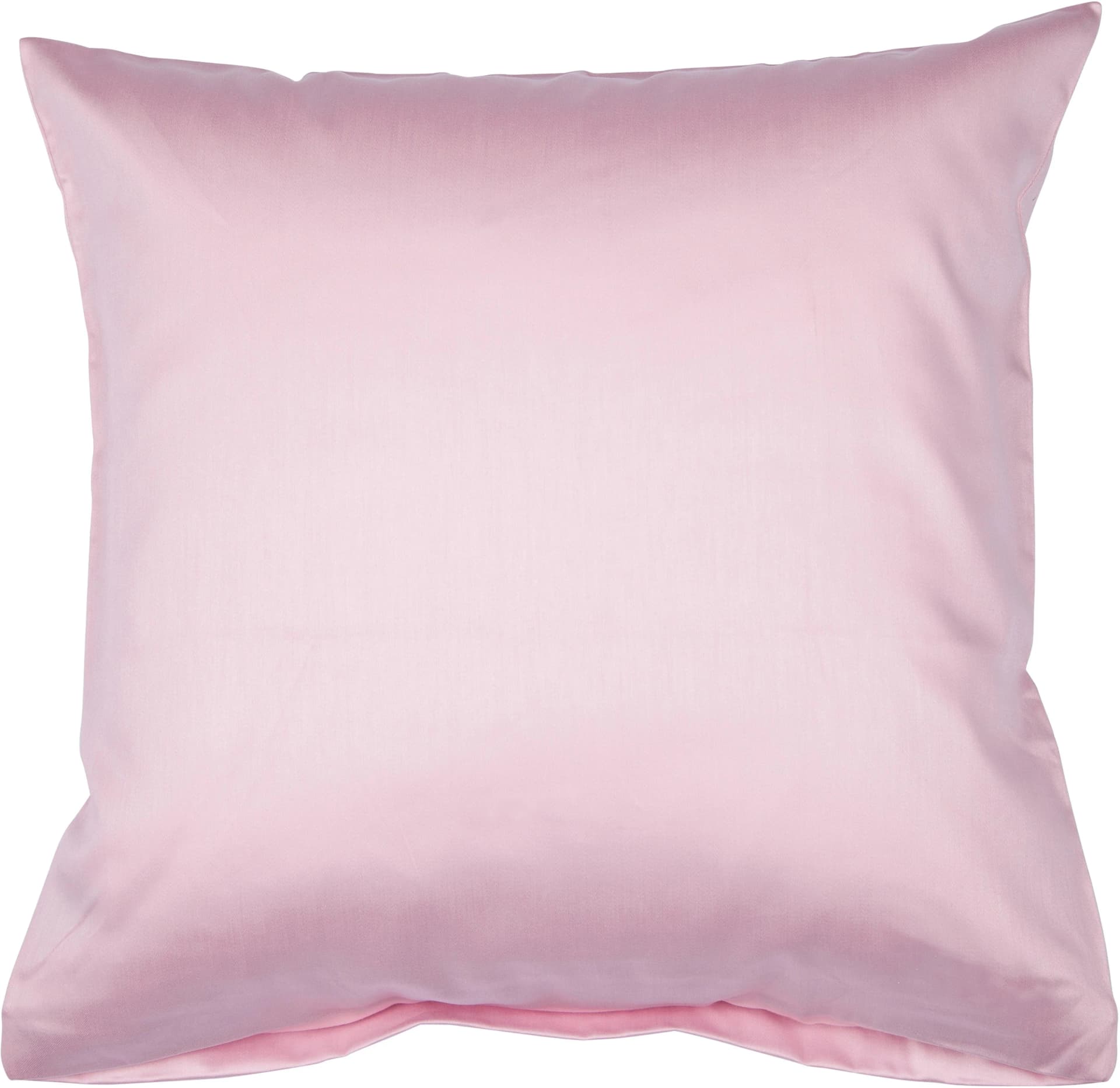 Janine Kissenbezug Mako Satin Rosa 50x50 cm