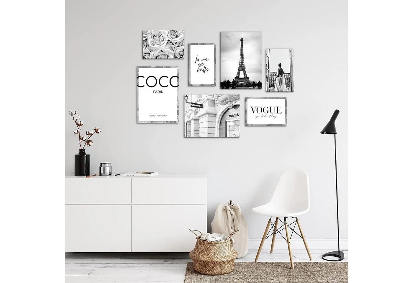 Novart Wandbild Paris Aufhängfertig 100x70 cm - Bild 3