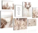 Novart Wandbild Boho Natur Pampas Aufhängfertig Bild 2