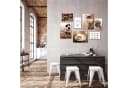 Novart Wandbild Küche Kaffee Obst Braun 100x70 cm Bild 5