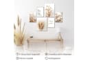 Novart Wandbild Boho Beige Pampas Wohnzimmer Deko Bild 3