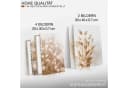 Novart Wandbild Boho Beige Pampas Wohnzimmer Deko Bild 4