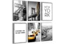 Novart Wandbild-Set New York City Modern 6-teilig Bild 2