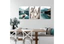 Novart Wandbild 3er Set Natur Landschaft Berge Boho Wohnzimmer Deko Bild 4