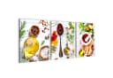 Novart 3er Wandbild Set Küche Gewürze Modern 30x40 cm Bild 2