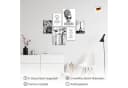 Novart Wandbild Fashion Coco Modern Deko ohne Rahmen Bild 1