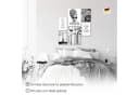 Novart Wandbild Fashion Coco Modern Deko ohne Rahmen Bild 5