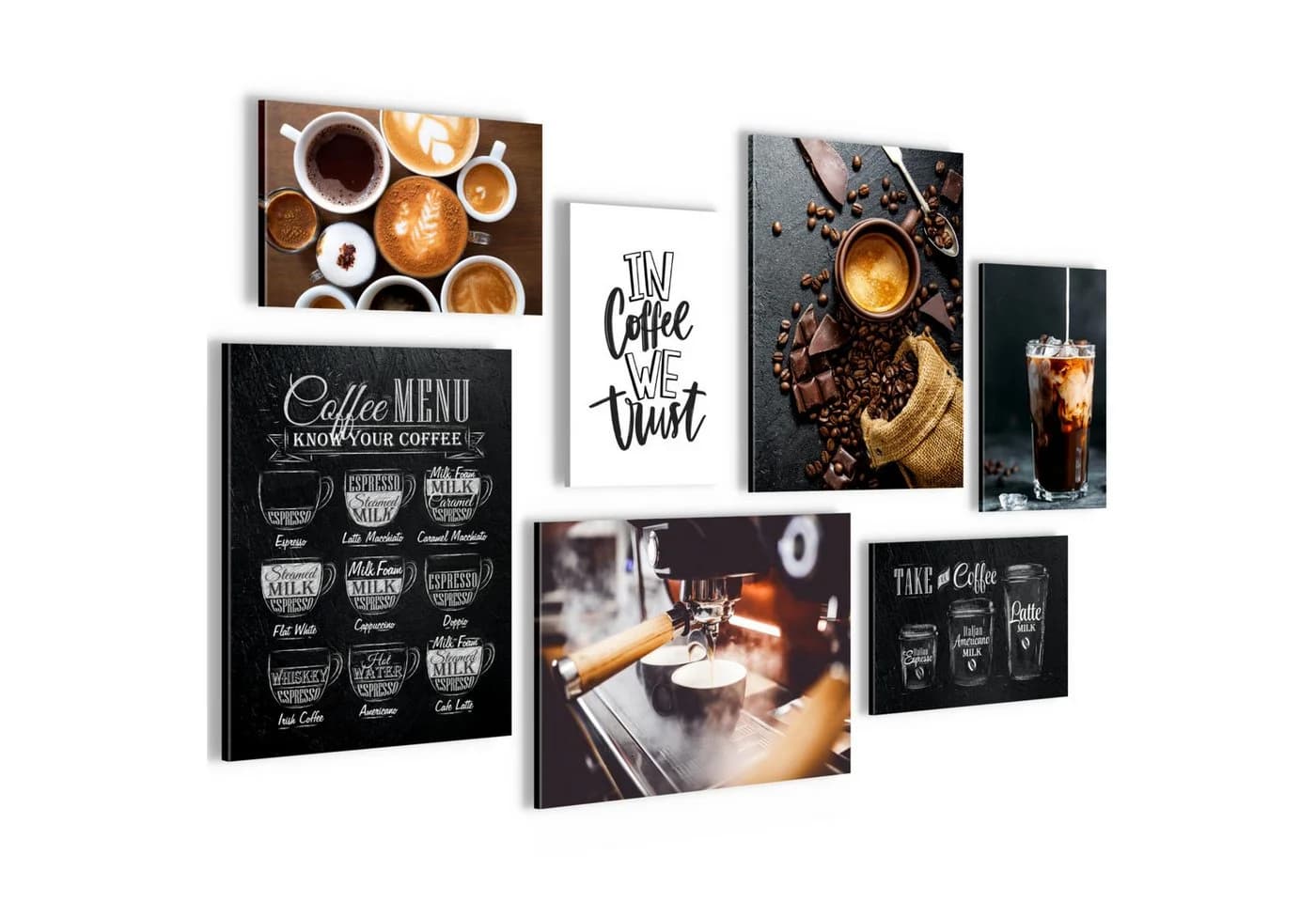 Novart Wandbild Küche Obst Kaffee 100x70 cm Aufhängfertig - Bild 2