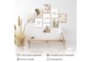 Novart Wandbild Wandbilder Wohnzimmer Boho Natur 100x70 cm, Love 9 Bilder 20x25 cm, made in Germany, Wohnzimmer Schlafzimmer Deko, Landhaus, Bohemian Bild 5