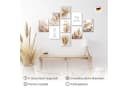 Novart 9-teiliges Wandbild-Set Boho Modern Aufhängfertig Bild 1
