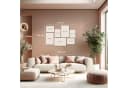 Novart Wandbild Set Boho Beige Pampas Blätter Natur Bild 1