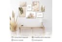 Novart Wandbild Set Boho Beige Pampas Blätter Natur Bild 4