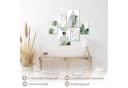 Novart Wandbild Blätter Pflanzen Grün Abstrakt Schlafzimmer Bild 5