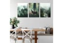 Novart Wandbild Wald Natur Bilder Set 3 Teilig Hirsch Bild 4