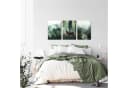 Novart Wandbild Wald Natur Bilder Set 3 Teilig Hirsch Bild 5