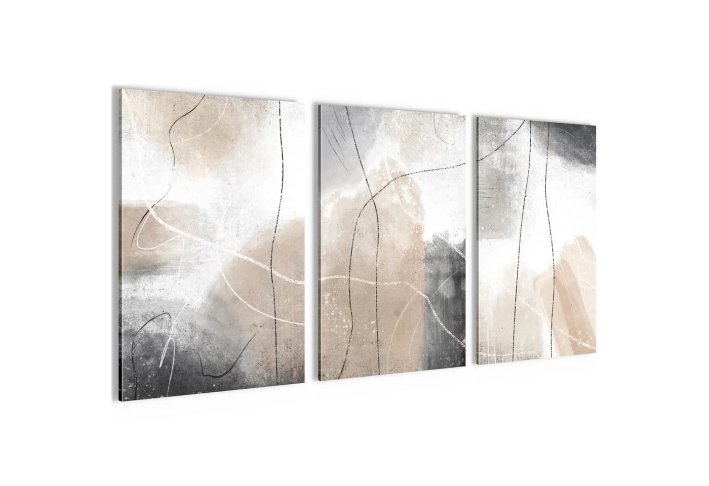 Novart Wandbild Boho Wohnzimmer Schlafzimmer Landhaus Deko Abstrakt - Bild 2