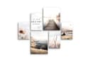 Novart Wandbild Natur Boho See Beige Bild 1