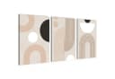 Novart Wandbild Set Abstrakt Geometrisch 3-teilig Bild 2
