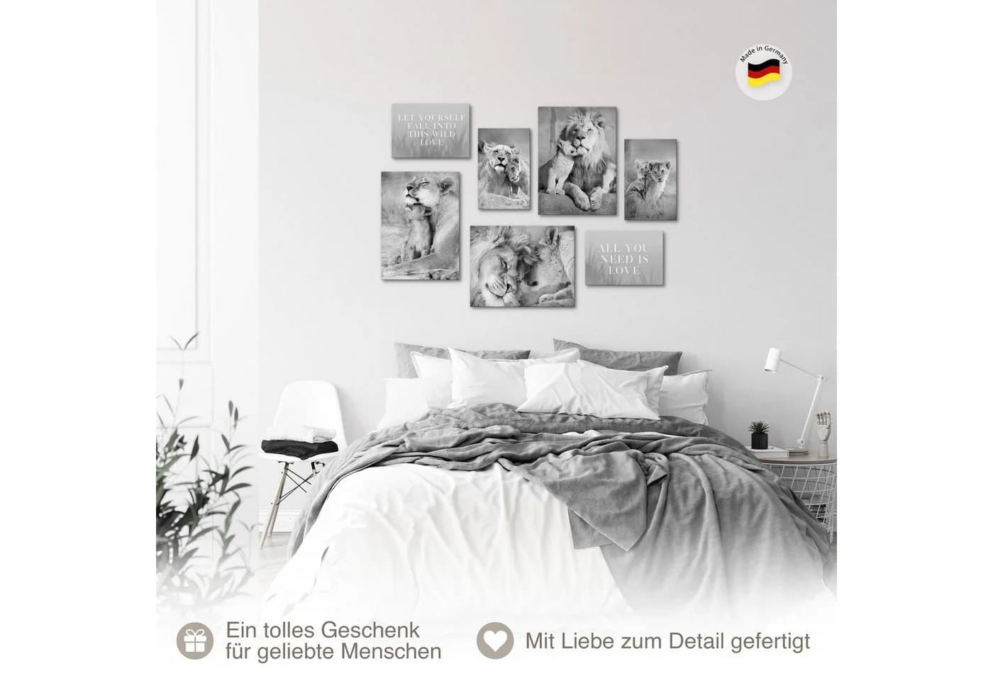 Novart Wandbild Löwen Modernes Motiv - Bild 5
