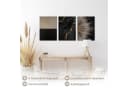 Novart Abstraktes Wandbild Schwarz Gold Modern Bild 5