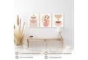 Novart Wandbild Abstrakt Beige Boho Style Made in Germany Bild 3