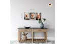 Novart 3er Set Wandbild Orange Kühe Tiere Deko Bild 3