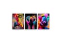 Novart Wandbild Gamer Spielkonsole Bunt Bild 1