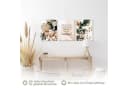 Novart Wandbild Boho Blätter Landhaus Deko Bild 4