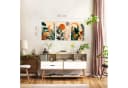Novart Wandbild Abstrakt Bunter Baum des Lebens Deko Bild 5