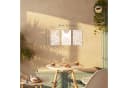 Novart Wandbild 3er Set Abstrakt Beige Linien 20x30 cm Bild 1