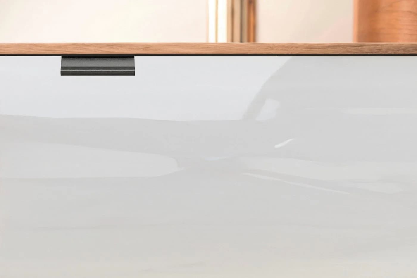 Kombikommode WIEMANN Cardiff Sideboard Wäscheschrank Bianco-Eiche Schubladen - Bild 3