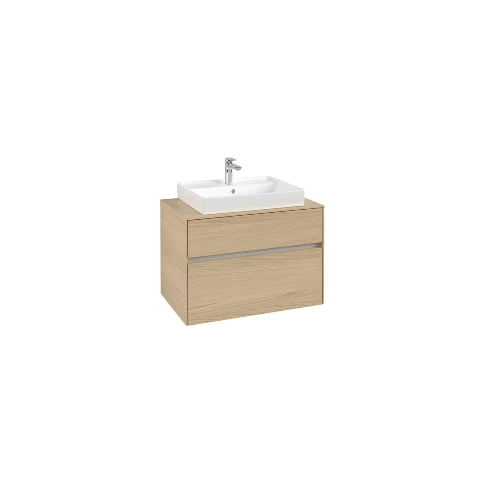 Villeroy & Boch Waschtischunterschrank Collaro C08000 800x548x500mm VJ Nordic Oak