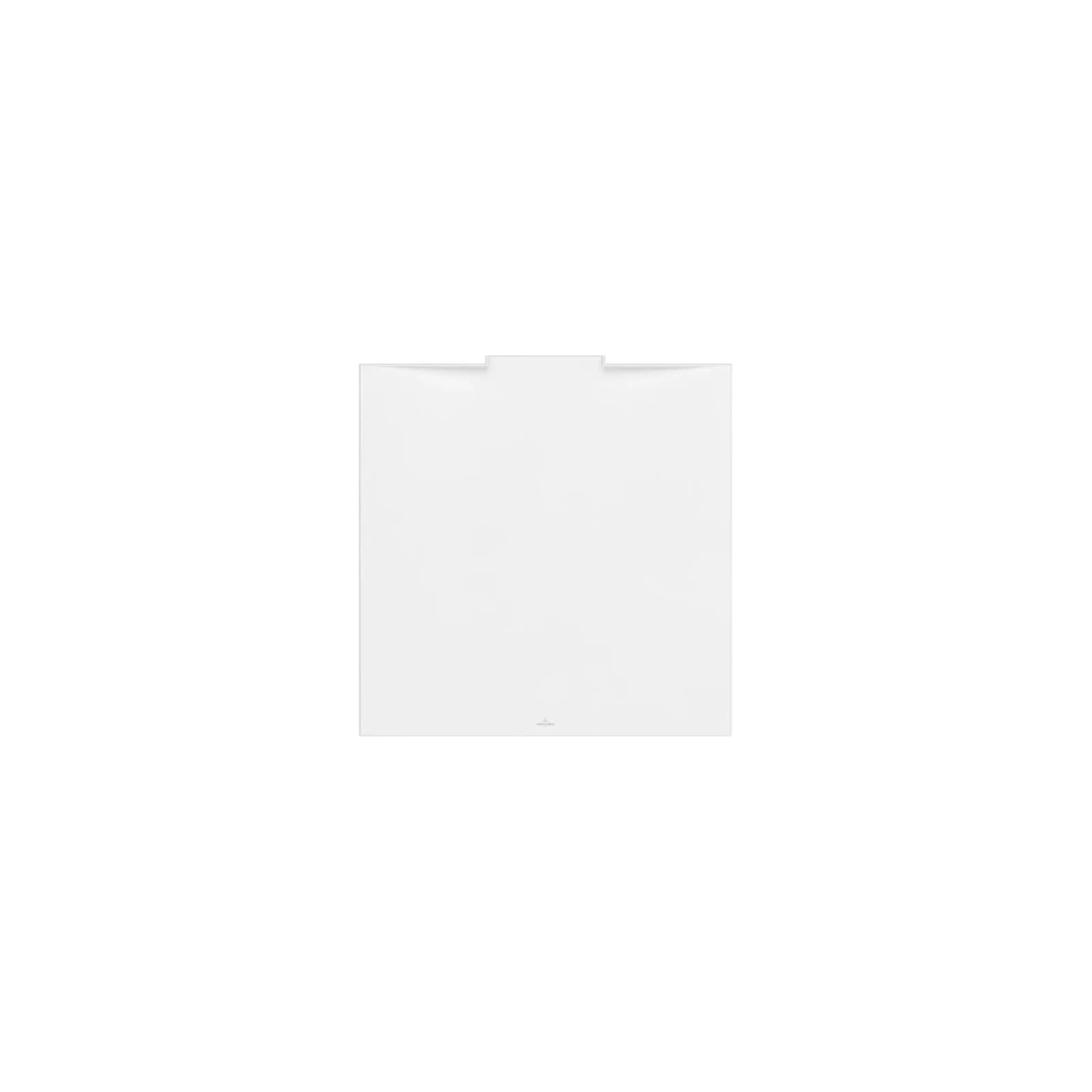 Villeroy & Boch Duschwanne Wallway 900x900x30mm Quaryl RW Stone White