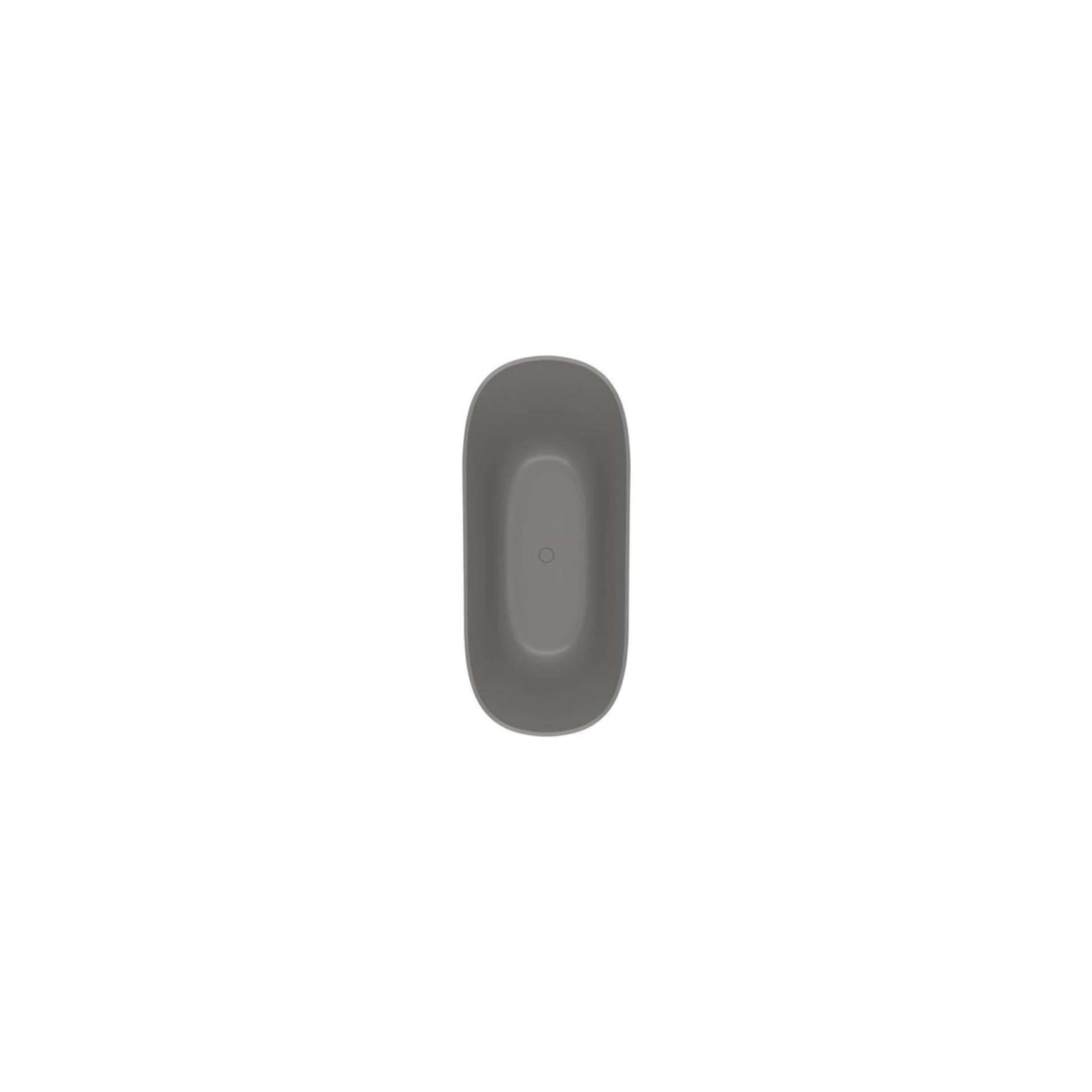 Villeroy & Boch Theano Curved Edition Freistehende Badewanne 1700x750x640mm Grau