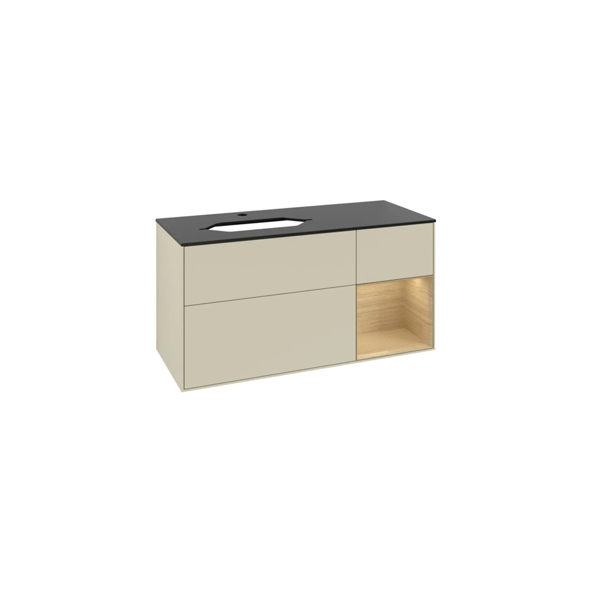Villeroy & Boch Waschbeckenunterschrank Finion F28 mit Beleuchtung