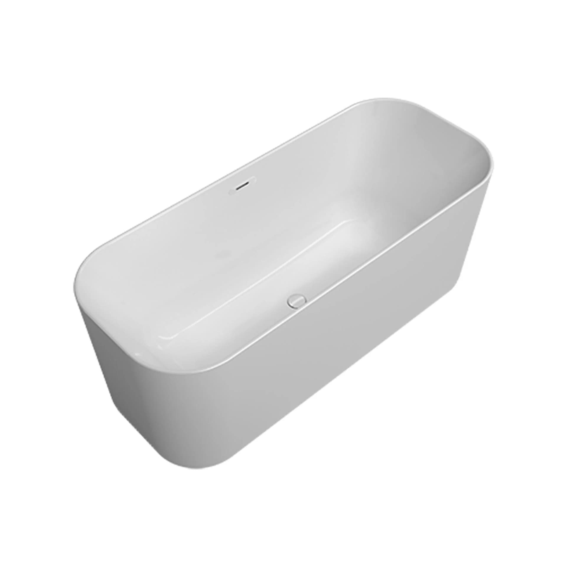Villeroy & Boch Freistehende Badewanne Finion Weiß Alpin
