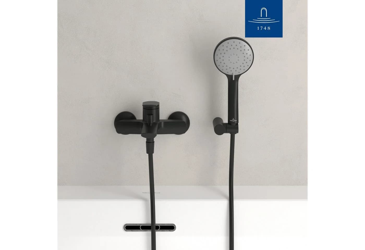 Villeroy & Boch Oasis Aufputz Wasserhahn Badewanne mit Rückflussschutz und Umstellfunktion - Bild 5