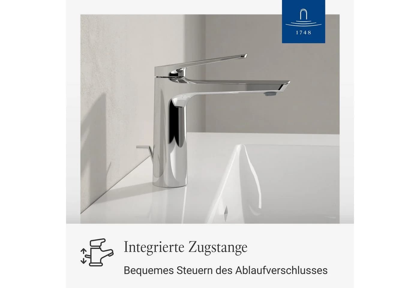 Villeroy & Boch Waschtischarmatur Oasis Chrom mit AquaSmart - Bild 4